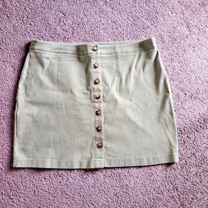 Plus size mini skirt